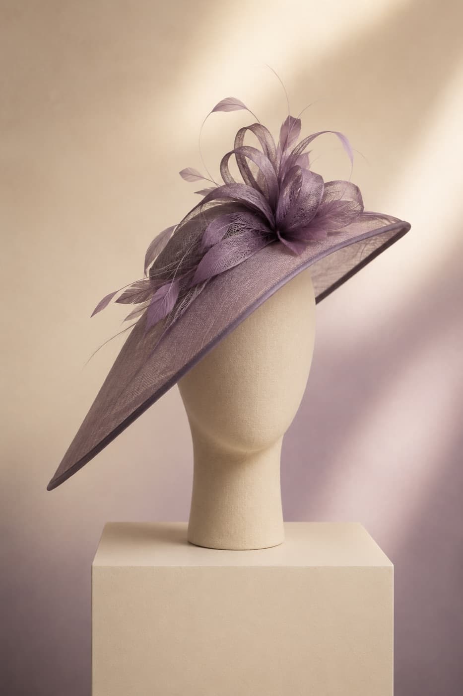 Brim Asymmetric photographed whole against an ivory ground