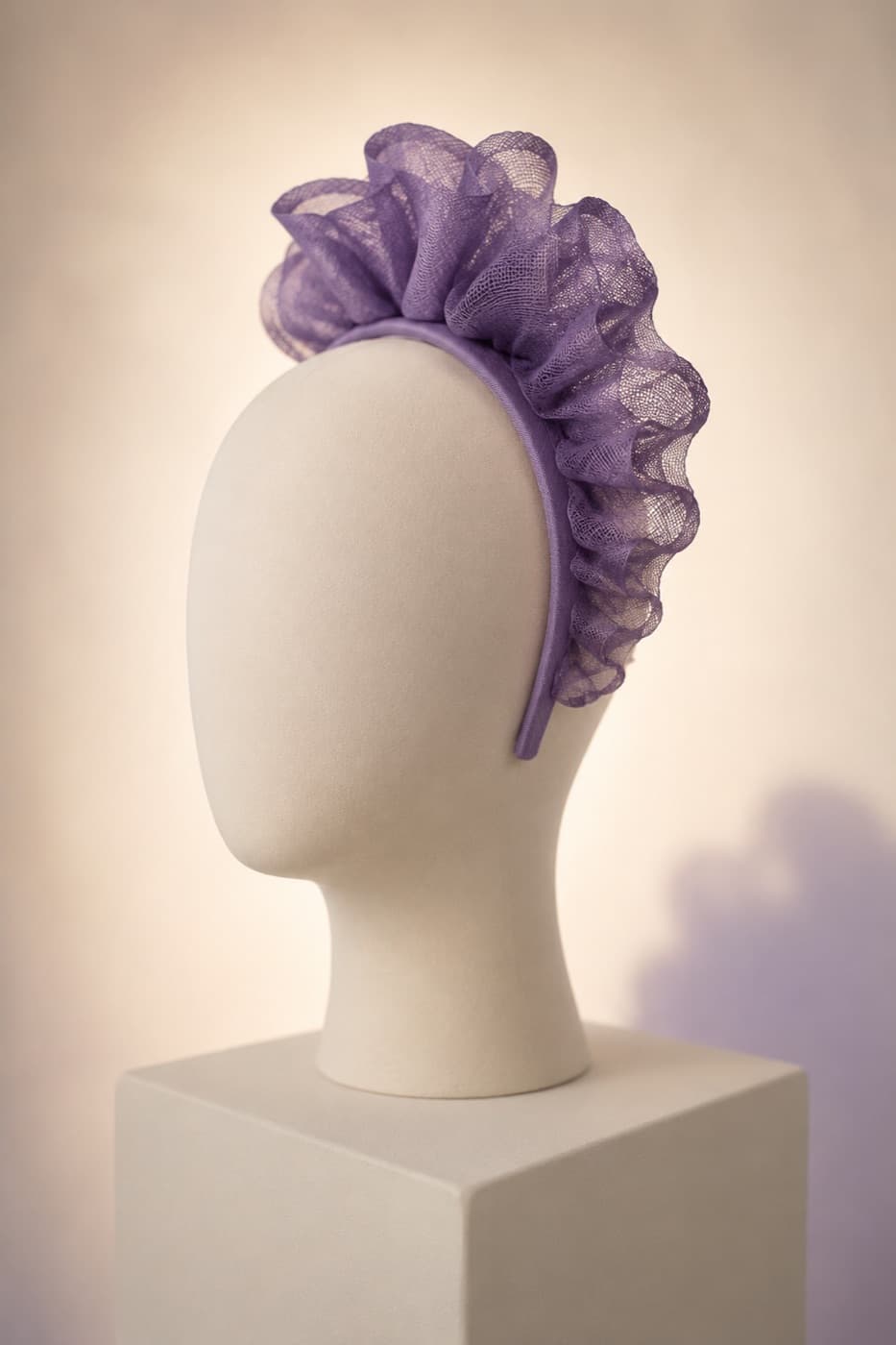 Headband Sculpted photographed whole against an ivory ground